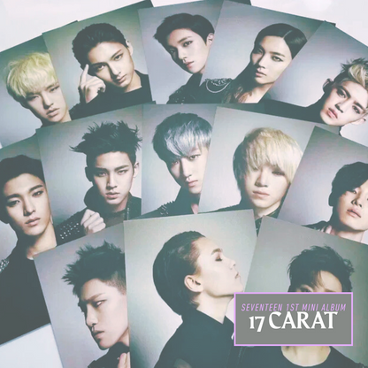 SEVENTEEN 1st Mini Album 17 CARAT (CD + Photobook + Photocard) – Sealed