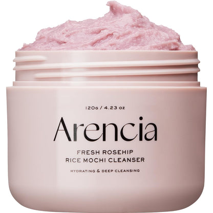 Arencia Rice Soap Fresh Cleanser - Moisturizing, Brightening & Deep-Cleansing (4.23oz)
