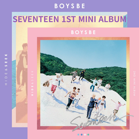 SEVENTEEN 2nd Mini Album BOYS BE (Random /  Sealed)