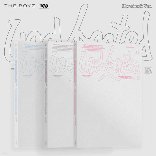 THE BOYZ The 3rd Album [Unexpected] (Photobook Ver. 3-Set Sealed)