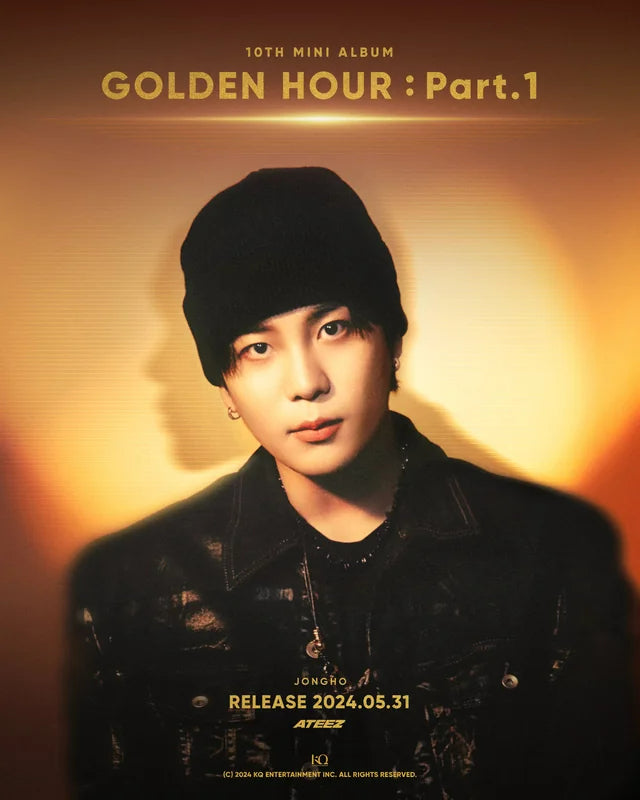 ATEEZ 10th Mini Album [Golden Hour : Part.1]