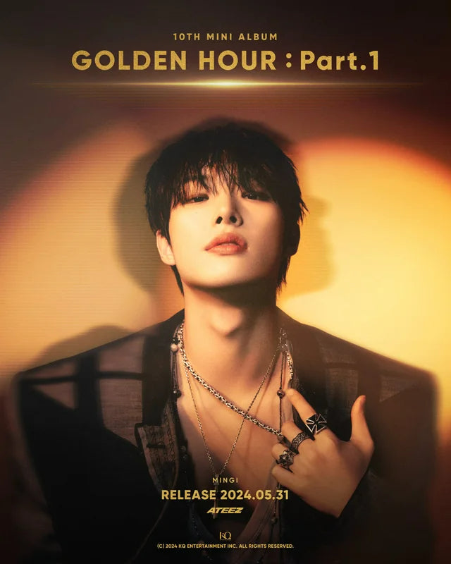 ATEEZ 10th Mini Album [Golden Hour : Part.1]