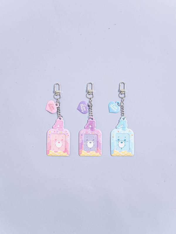 Polku Care Bear Mini Photo Card Keyring