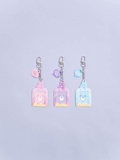 Polku Care Bear Mini Photo Card Keyring